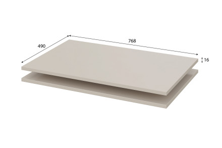 Полки Шкаф &quot;ШК 5&quot; (1600,1200,800) Меланж 